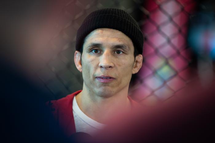 Joseph Benavides UFC Brooklyn Media Day at the UFC Performance Institute