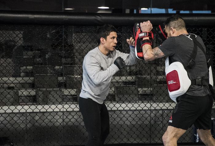 Joseph Benavides preparing for UFC Brooklyn at the UFC Performance Institute