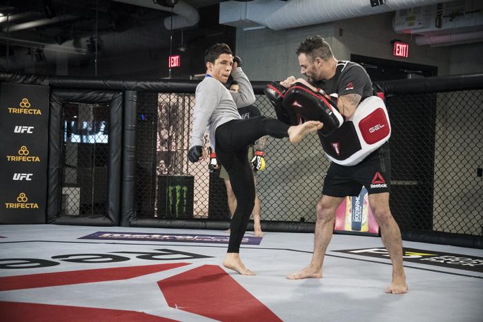 Joseph Benavidez preparing for UFC Brooklyn at the UFC Performance Institute