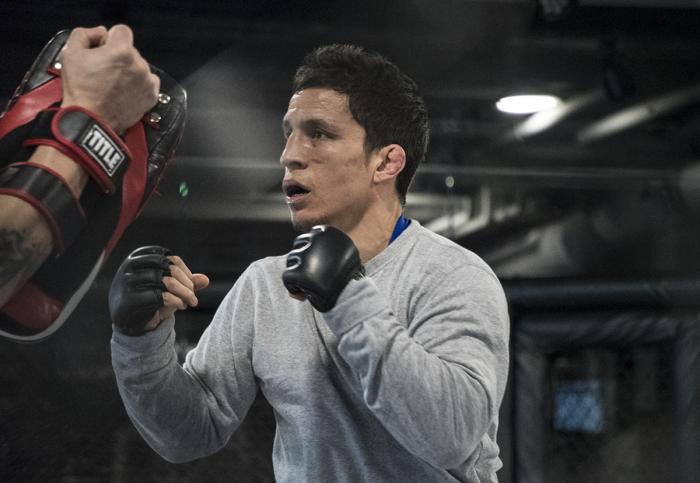 Joseph Benavidez preparing for UFC Brooklyn at the UFC Performance Institute