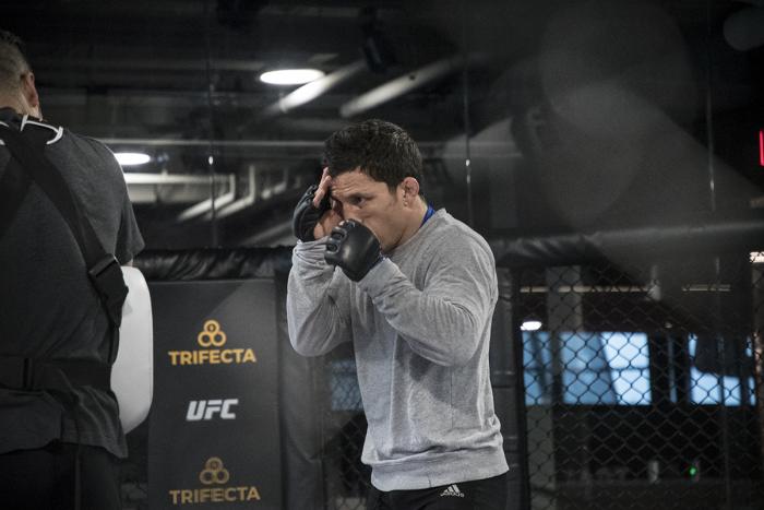 Joseph Benavidez preparing for UFC Brooklyn at the UFC Performance Institute