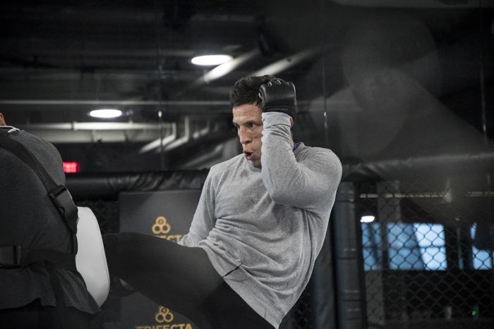 Joseph Benavidez preparing for UFC Brooklyn at the UFC Performance Institute