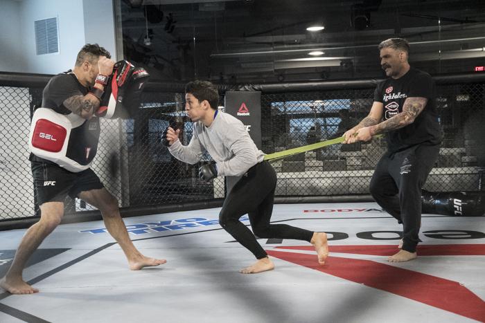 Joseph Benavidez preparing for UFC Brooklyn at the UFC Performance Institute