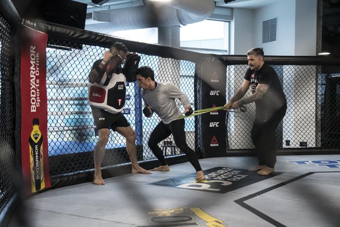 Joseph Benavidez preparing for UFC Brooklyn at the UFC Performance Institute