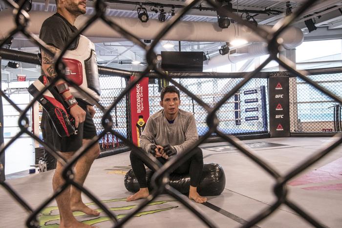 Joseph Benavidez preparing for UFC Brooklyn at the UFC Performance Institute