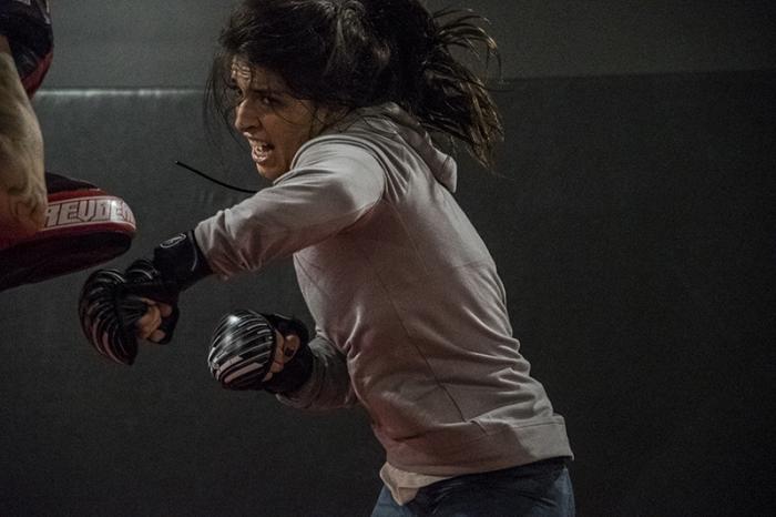 Las Vegas 2/28/18 - Mackenzie Dern workout at the UFC Performance Institute in preparation for UFC 222 (Photo credit: Juan Cardenas)