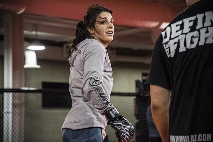 Las Vegas 2/28/18 - Mackenzie Dern workout at the UFC Performance Institute in preparation for UFC 222 (Photo credit: Juan Cardenas)