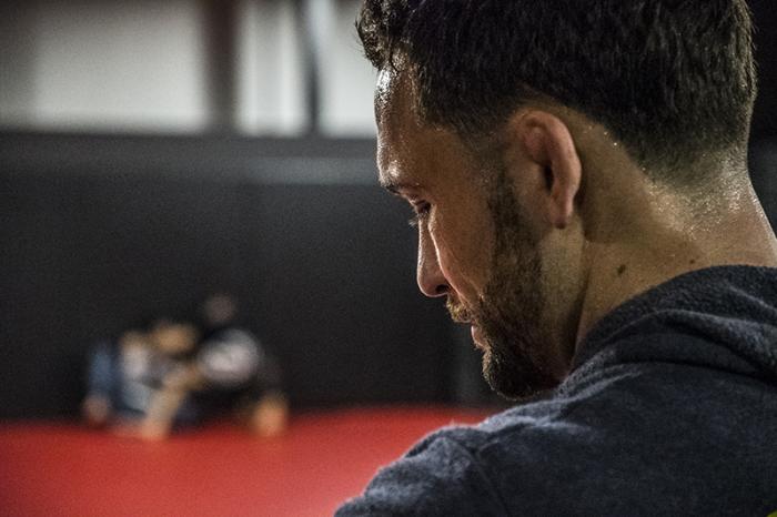 Las Vegas 2/28/18 - Frankie Edgar workout at the UFC Performance Institute in preparation for UFC 222 (Photo credit: Juan Cardenas)