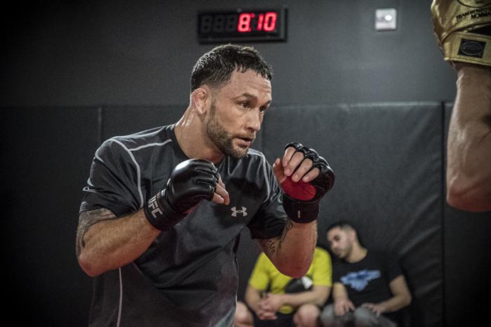 Las Vegas 2/28/18 - Frankie Edgar workout at the UFC Performance Institute in preparation for UFC 222 (Photo credit: Juan Cardenas)