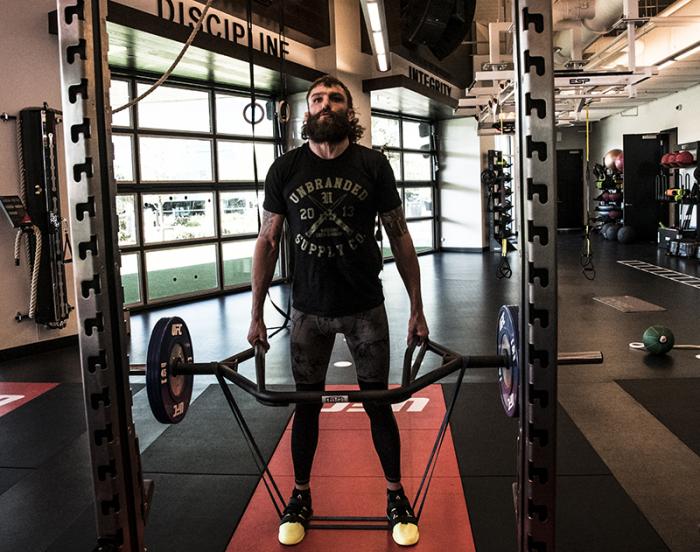 Las Vegas 3/15/18 - Michael Chiesa training at the UFC Performance Insitute in preparation for UFC 223. (Photo credit Juan Cardenas)