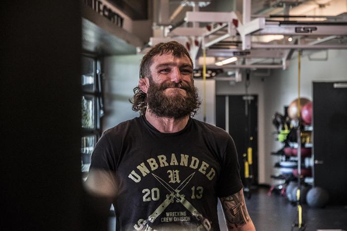 Las Vegas 3/15/18 - Michael Chiesa training at the UFC Performance Insitute in preparation for UFC 223. (Photo credit Juan Cardenas)