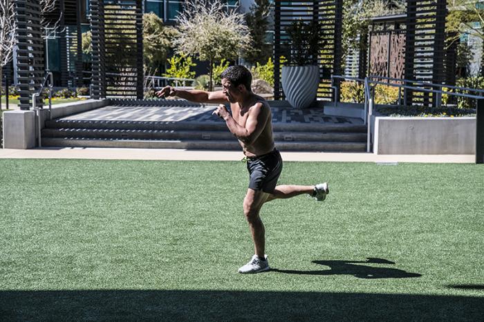 Las Vegas 3/20/18 - Flyweight Joseph Benavidez training at the UFC Performance Institute in Las Vegas in preparation for UFC 223.