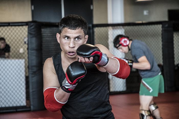 Las Vegas 3/20/18 - Flyweight Joseph Benavidez at the UFC Performance Institute in Las Vegas.