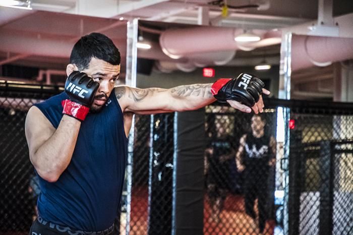 Las Vegas 5/18/18 - UFC fighter Dan Ige at the UFC Performance Institute in las Vegas. (Photo credit Juan Cardenas)