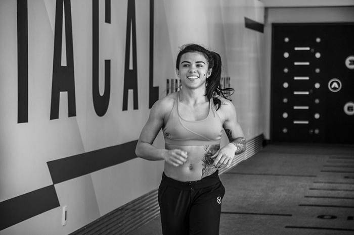 Las Vegas 4/11/18 - UFC fighter Claudia Gadelha at the UFC Performance Institute in las Vegas. (Photo credit: Juan Cardenas)