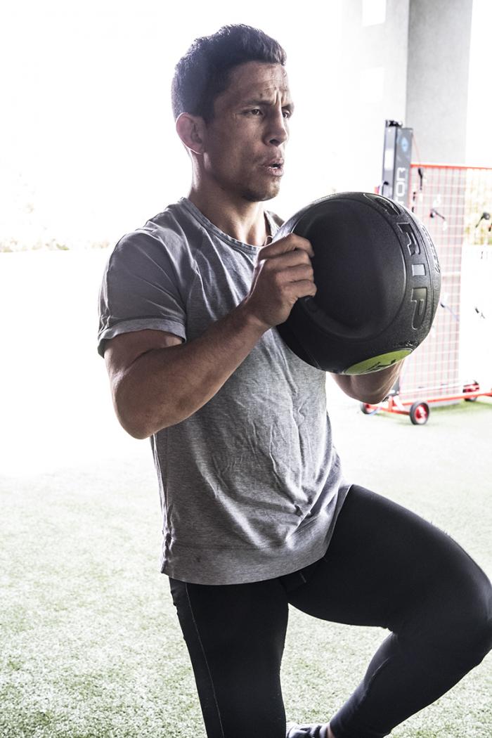 Las Vegas 5/2/18 - UFC fighter Joseph Benavidez at the UFC Performance Institute in las Vegas. (Photo credit: Juan Cardenas)