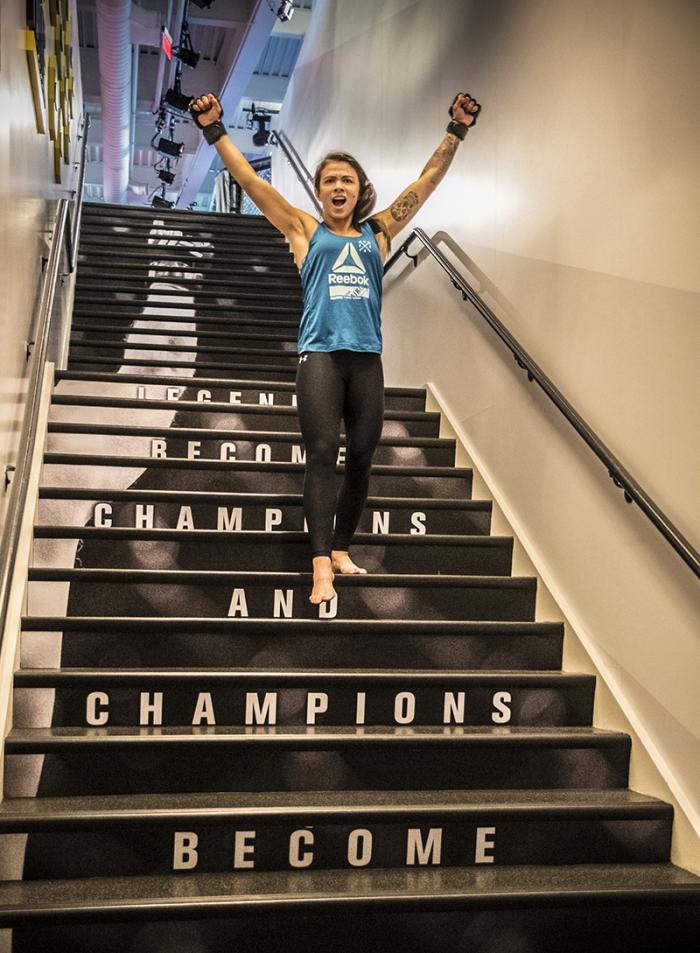Las Vegas 5/10/18 - UFC fighter Claudia Gadelha at the UFC Performance Institute in las Vegas. (Photo credit: Juan Cardenas)