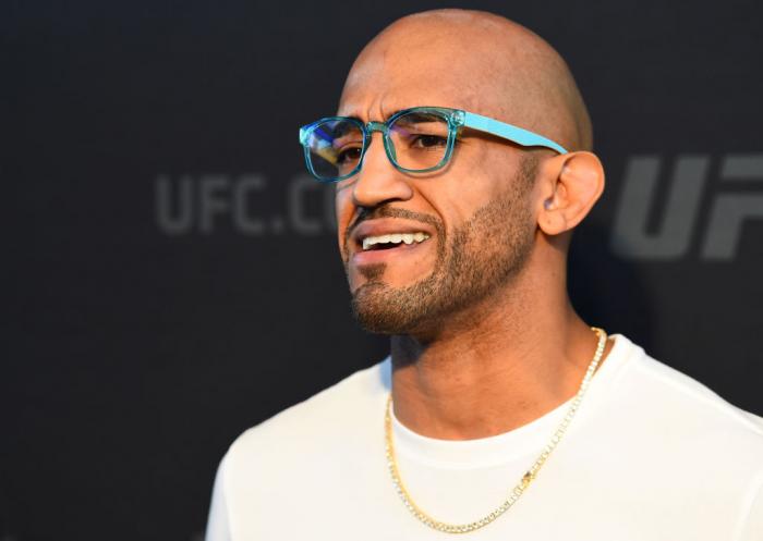 CHICAGO, ILLINOIS - JUNE 07: Mike Jackson interacts with media during the UFC 225 Ultimate Media Day at the United Center on June 7, 2018 in Chicago, Illinois. (Photo by Josh Hedges/Zuffa LLC/Zuffa LLC via Getty Images)