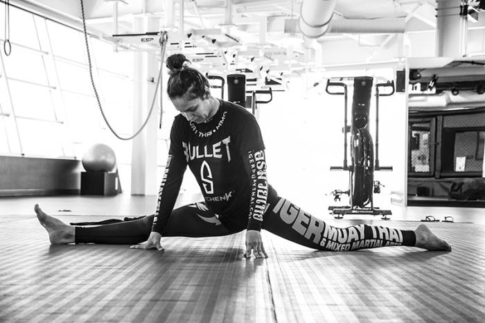 Las Vegas 5/27/18 - Antonina Shevchenko at the UFC Performance Institute in las Vegas preparing for Dana White's Tuesday Night Contender Series. (Photo credit: Juan Cardenas)
