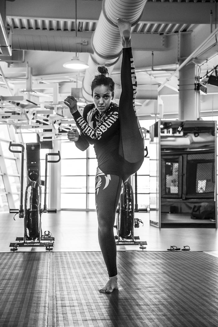 Las Vegas 5/27/18 - Antonina Shevchenko at the UFC Performance Institute in las Vegas preparing for Dana White's Tuesday Night Contender Series. (Photo credit: Juan Cardenas)