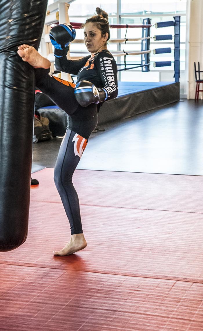 Las Vegas 5/27/18 - Antonina Shevchenko at the UFC Performance Institute in las Vegas preparing for Dana White's Tuesday Night Contender Series. (Photo credit Juan Cardenas)