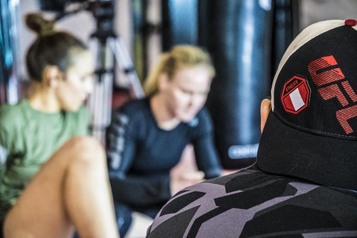 Las Vegas 5/27/18 - Antonina and Valentina Shevchenko at the UFC Performance Institute in las Vegas preparing for Dana White's Tuesday Night Contender Series.