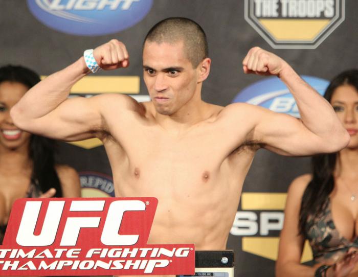 UFC Fight for the Troops Weigh in: Chris Cariaso