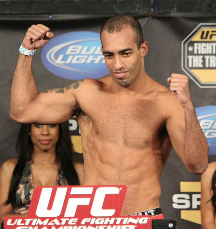 UFC Fight for the Troops Weigh in: Amilcar Alves