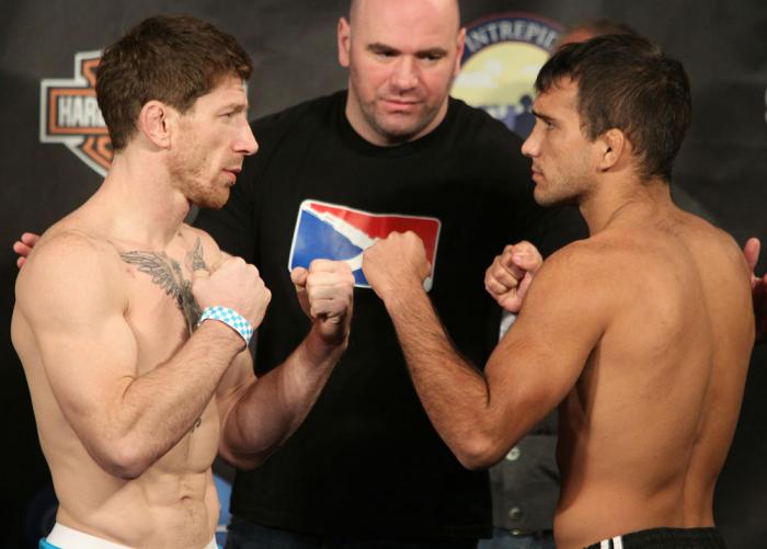 UFC Fight for the Troops Weigh in: Brown vs. Yahya