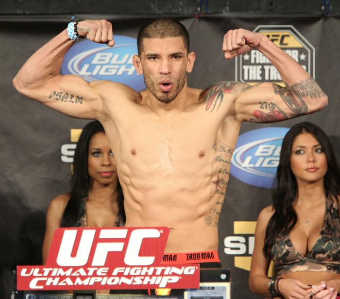 UFC Fight for the Troops Weigh in: Damarques Johnson