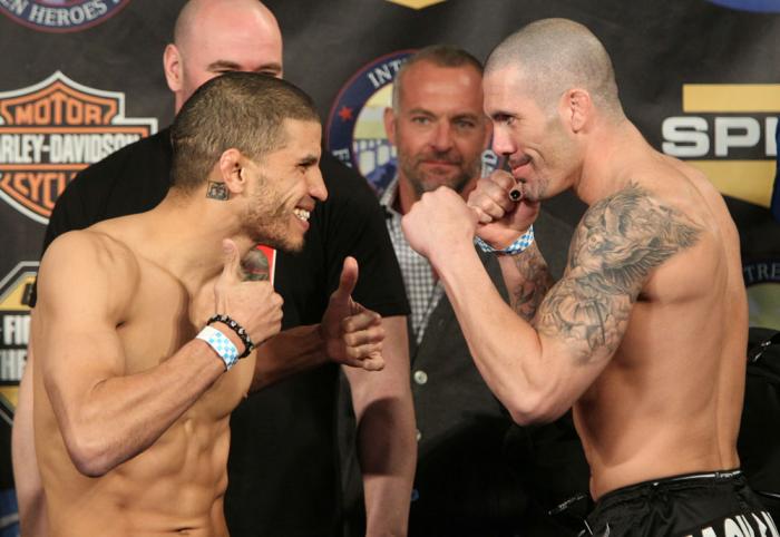 UFC Fight for the Troops Weigh in: Johnson vs. Guymon
