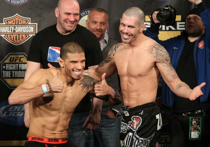 UFC Fight for the Troops Weigh in: Johnson vs. Guymon