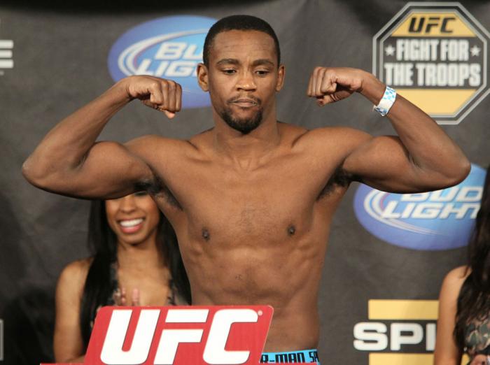 UFC Fight for the Troops Weigh in: Yves Edwards