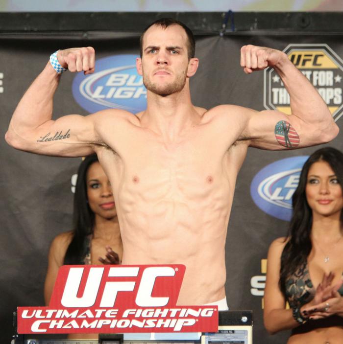 UFC Fight for the Troops Weigh in: Cole Miller