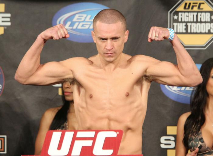 UFC Fight for the Troops Weigh in: Mark Hominick