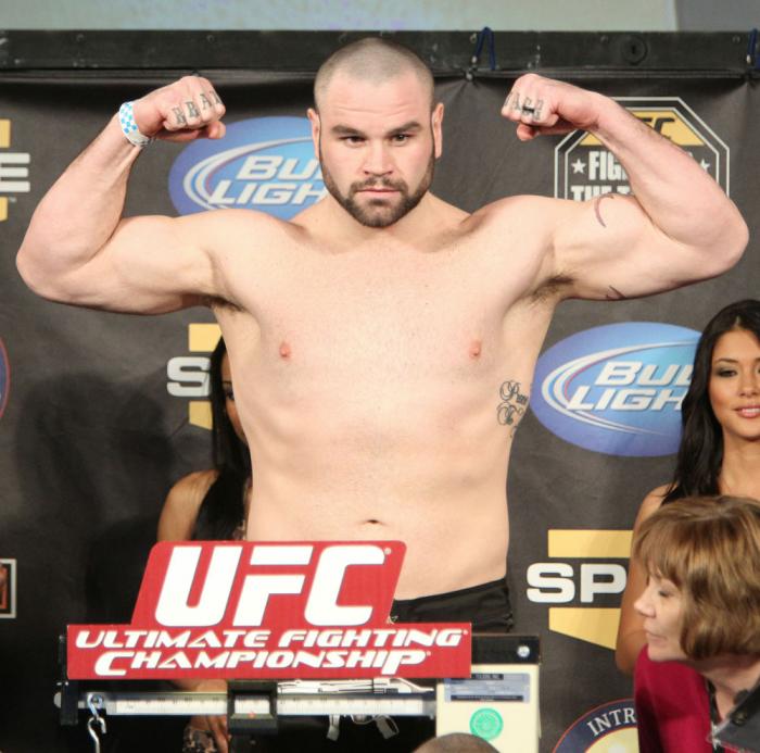 UFC Fight for the Troops Weigh in: Tim Hague