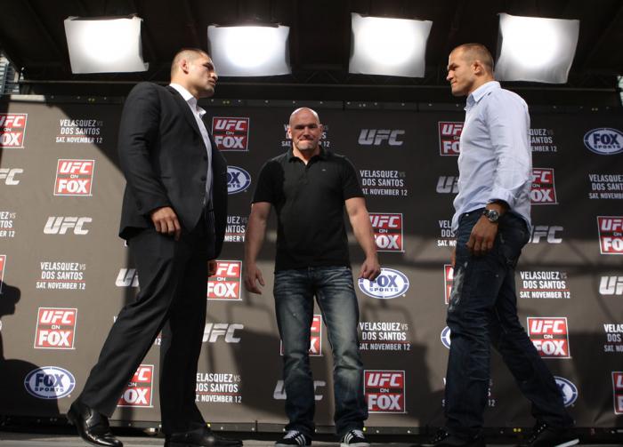 Cain Velasquez, Junior dos Santos & UFC President Dana White