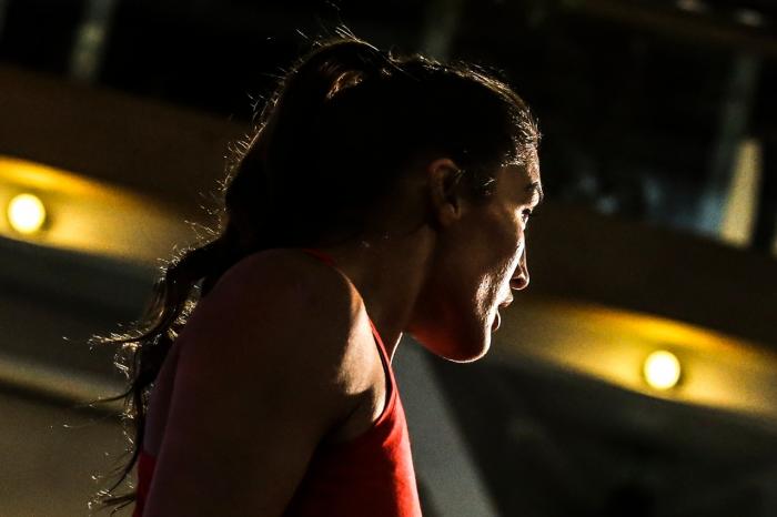 Tatiana Suarez at the UFC Chile open workouts