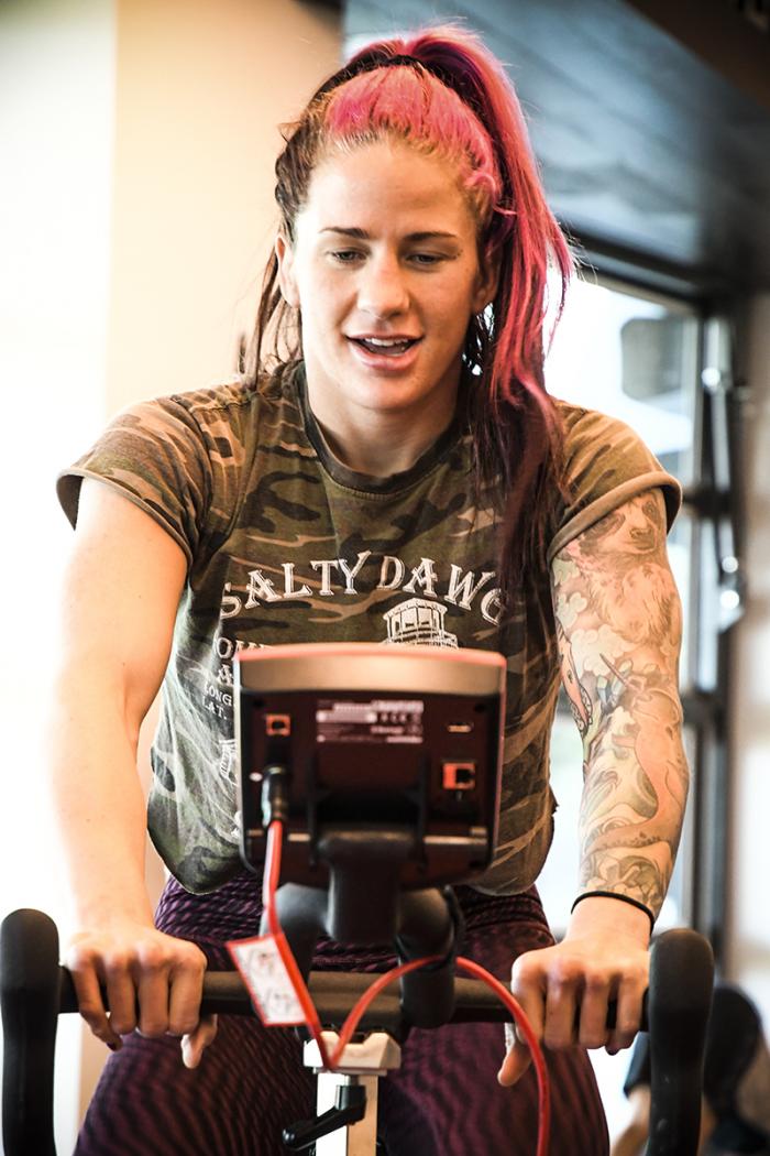11/14/17 - Las Vegas, UFC Performance Institute - Gina Mazany prepares for UFC Shanghai 2017 (Photo credit Juan Cardenas)