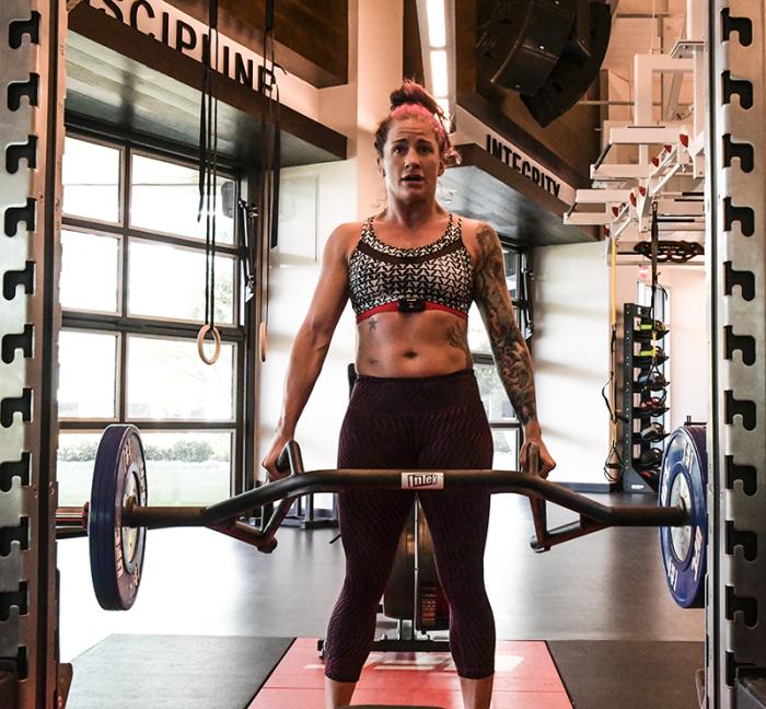 11/14/17 - Las Vegas, UFC Performance Institute - Gina Mazany prepares for UFC Shanghai 2017 (Photo credit Juan Cardenas)