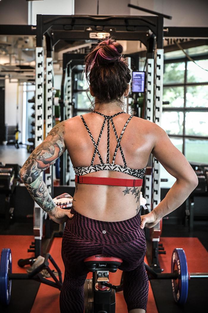 11/14/17 - Las Vegas, UFC Performance Institute - Gina Mazany prepares for UFC Shanghai 2017 (Photo credit Juan Cardenas)