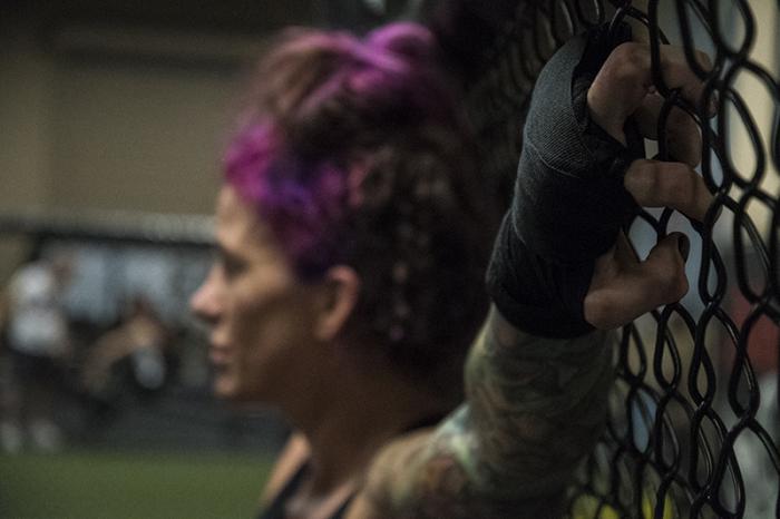 11/16/17 - Las Vegas, Xtreme Couture MMA - Gina Mazany prepares for UFC Shanghai 2017 (Photo credit Juan Cardenas)