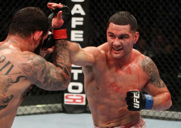 Chris Weidman vs Alessio Sakara