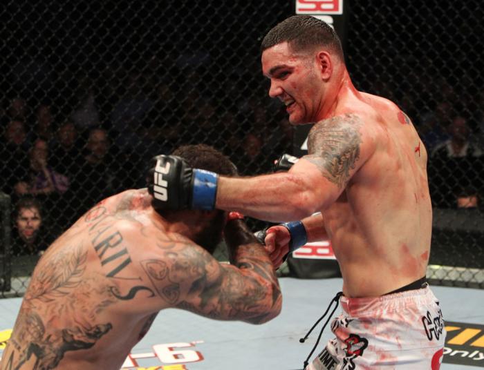 Chris Weidman vs Alessio Sakara
