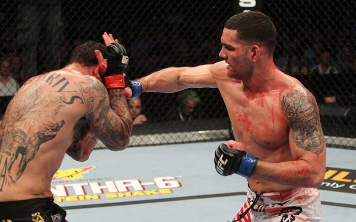 Chris Weidman vs Alessio Sakara