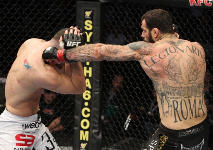 Chris Weidman vs Alessio Sakara