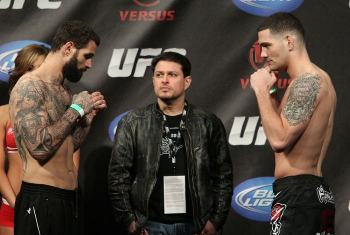Alessio Sakara & Chris Weidman