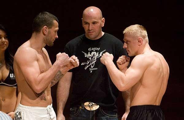 UFC 70: Nations Collide Weigh-In: Dennis Siver & Jess Liaudin
