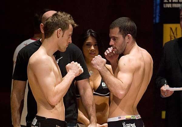 UFC 70: Nations Collide Weigh-In: Junior Assuncao & David Lee