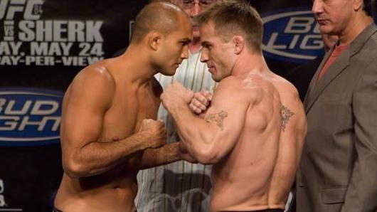 UFC 84 Weigh-In BJ Penn & Sean Sherk